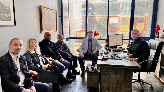 ANAHTAR PARTİ’DEN EDİRNE ULAK GAZETESİ’NE ZİYARET